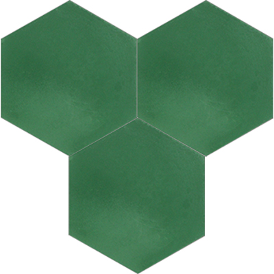 Hex-910 Vert Fonce 8x9