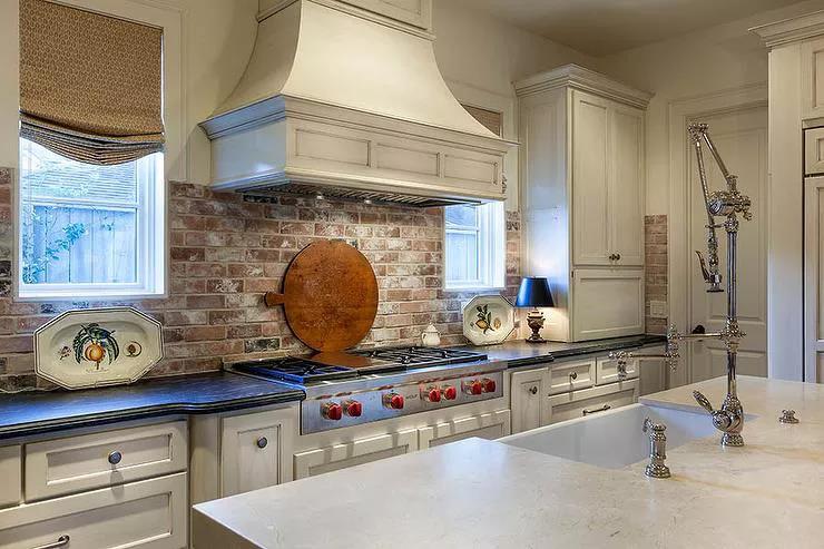 Antique Style White Kitchen