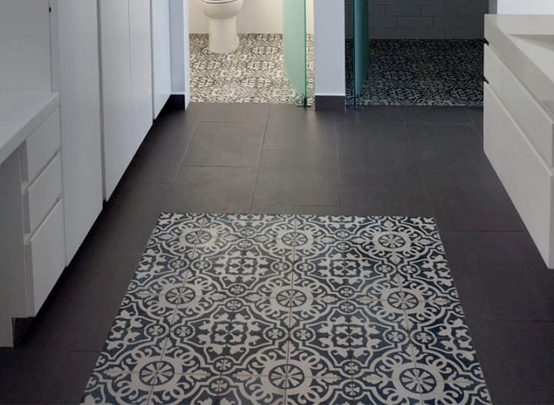 CEMENT TILES FOR BATHROOMS