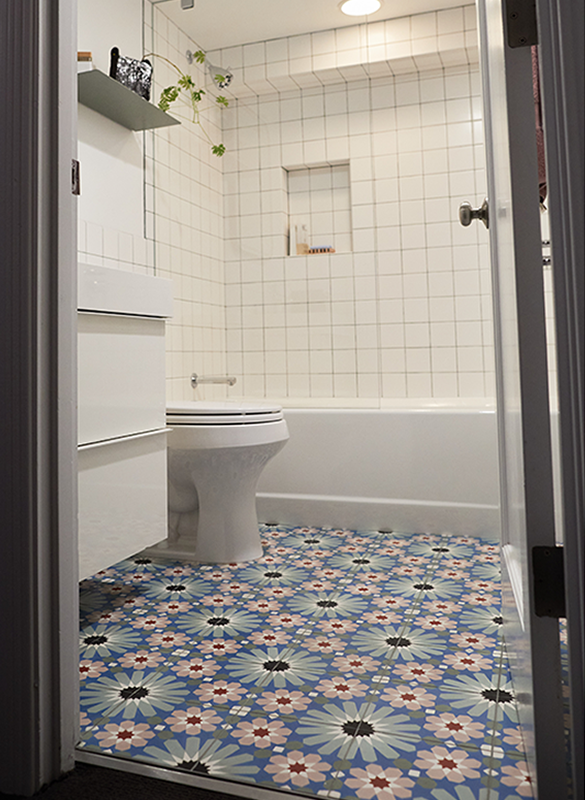 CEMENT TILES FOR BATHROOMS