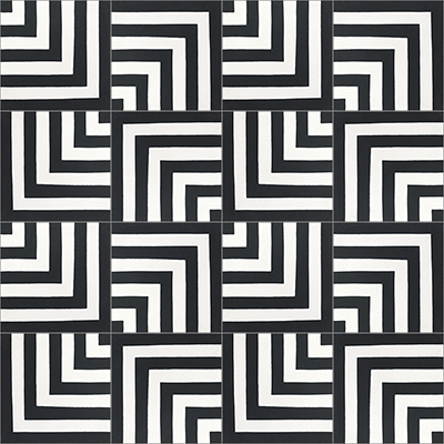 BLACK AND WHITE TILES