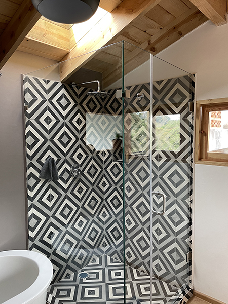 CEMENT TILES FOR BATHROOM FLOORS