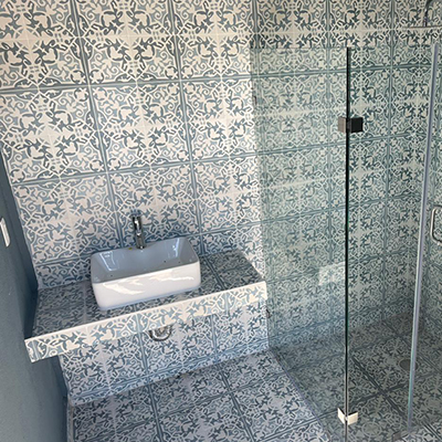 MADRID BLUE 02 - F883122-02 CEMENT TILES FOR BATHROOMS