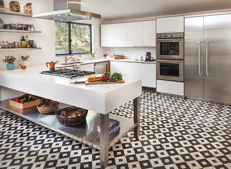 CEMENT TILES FOR KITCHENS