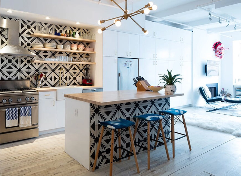CEMENT TILES FOR KITCHENS
