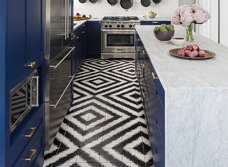 CEMENT TILES FOR KITCHENS