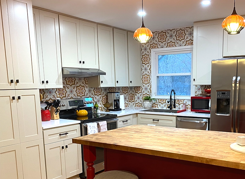 Cement Tiles in Modern Kitchen and Bath Designs