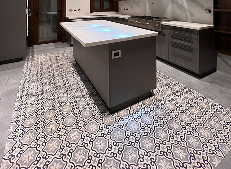CEMENT TILES FOR KITCHENS