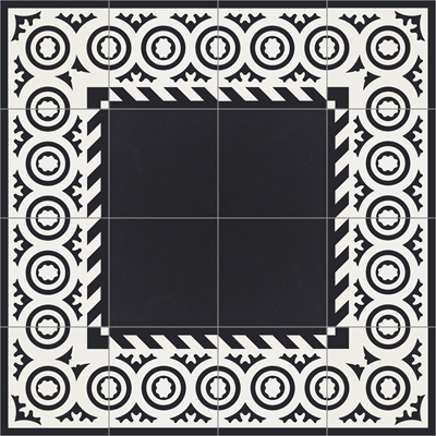 CEMENT TILES BORDER