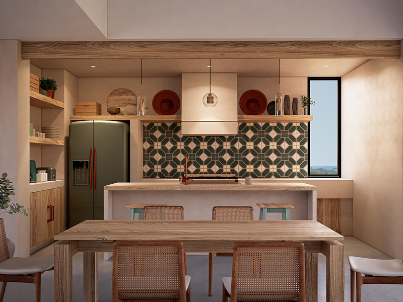 Eco-Friendly Cement Tiles