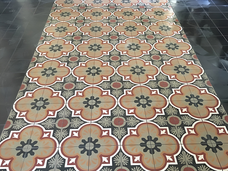 Custom Cement Tile Designs
