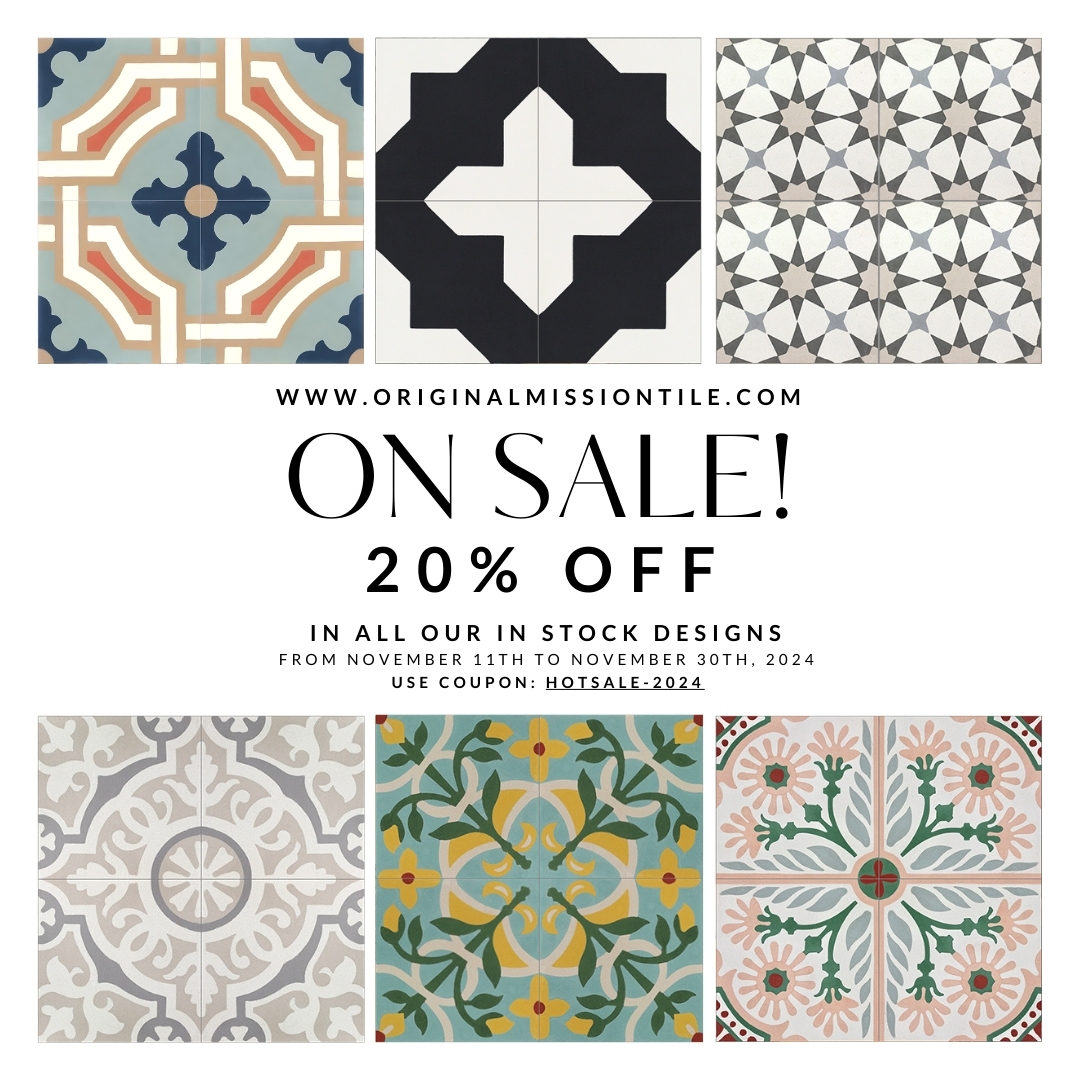 ON SALE CEMENT TILES