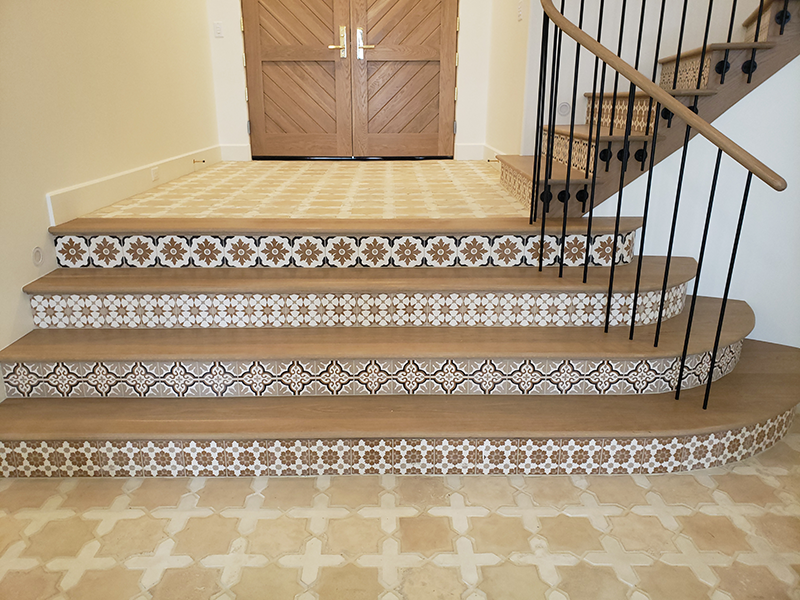 Versatile cement tiles for every room