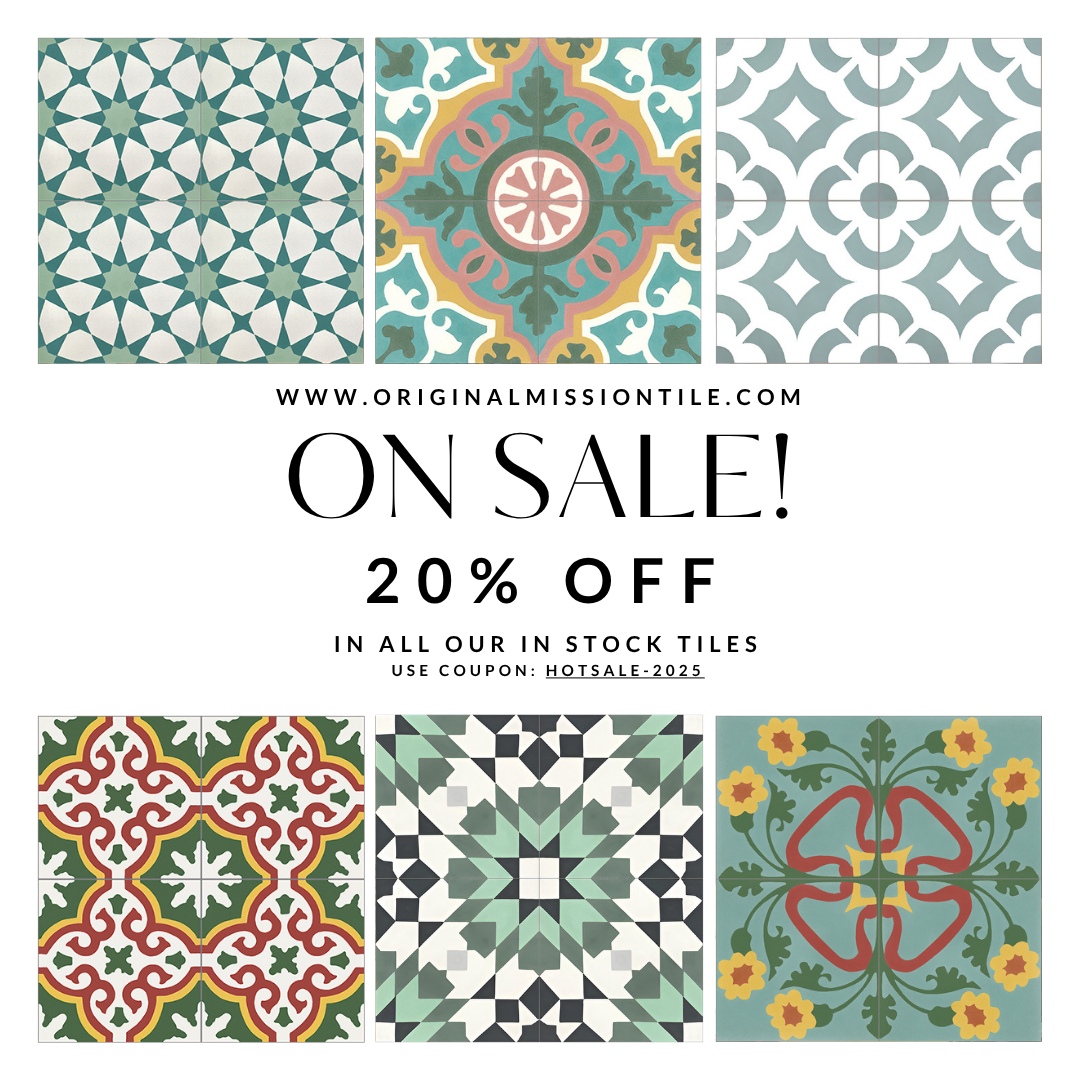 CEMENT TILES ON SALE