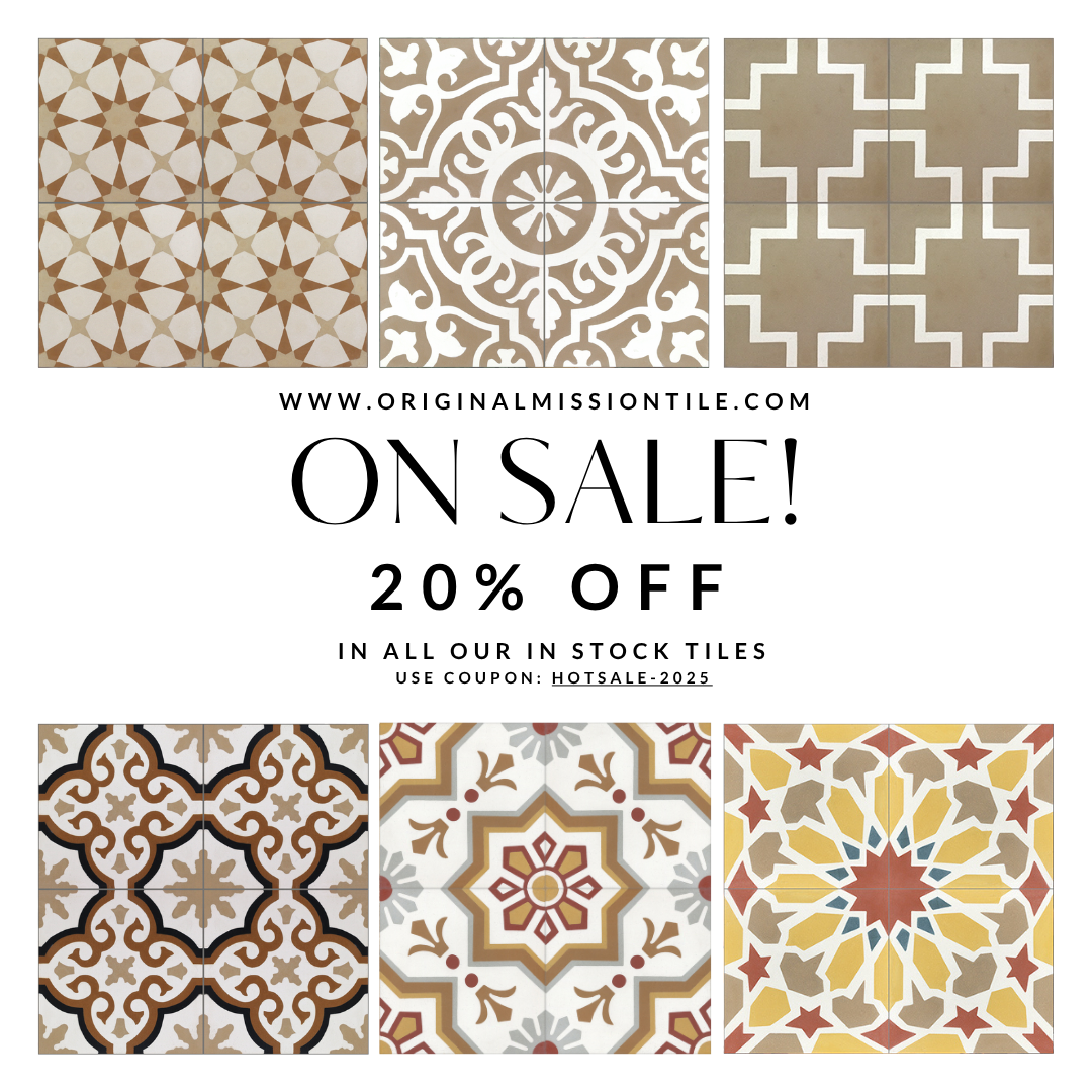 CEMENT TILES IN STOCK