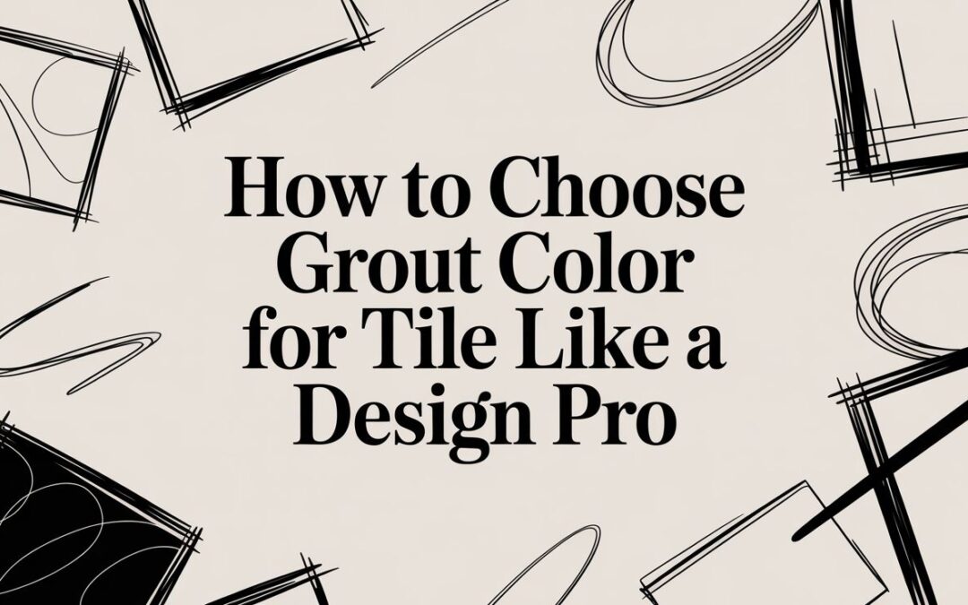 How to Choose Grout Color for Tile Like a Design Pro