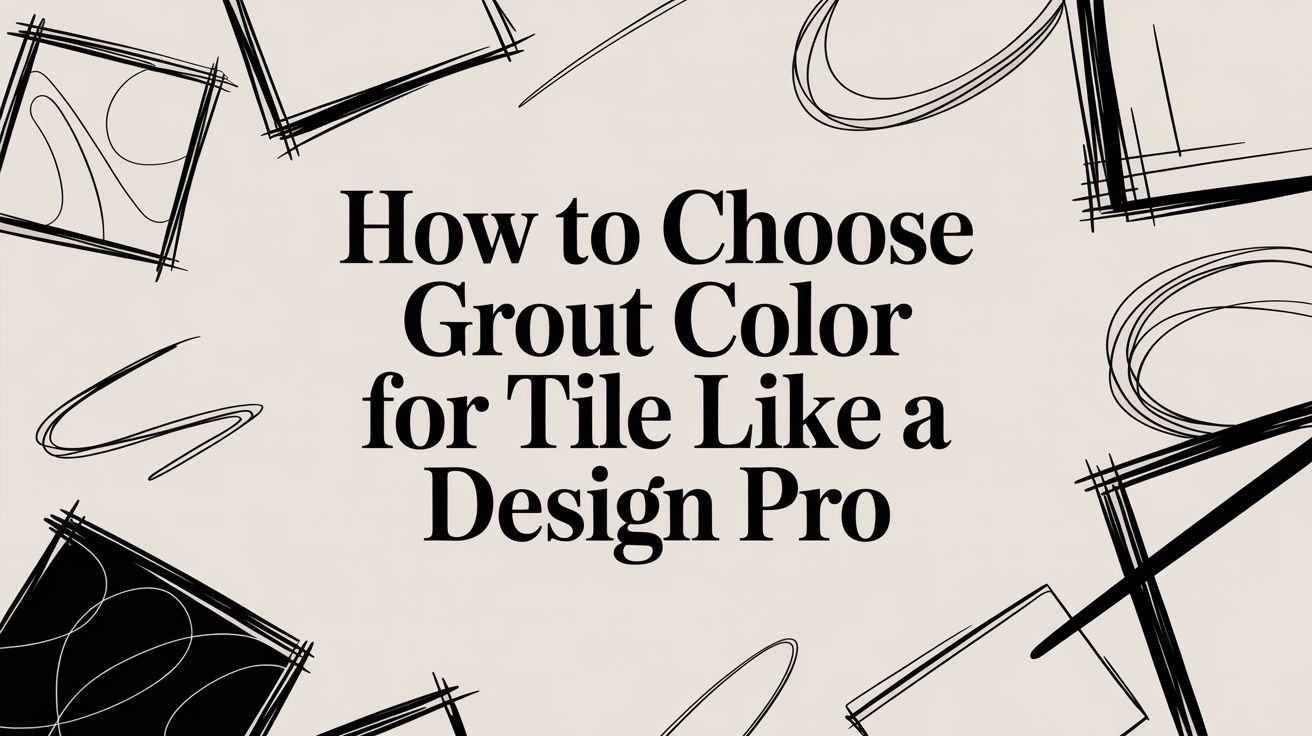 How to Choose Grout Color for Tile Like a Design Pro