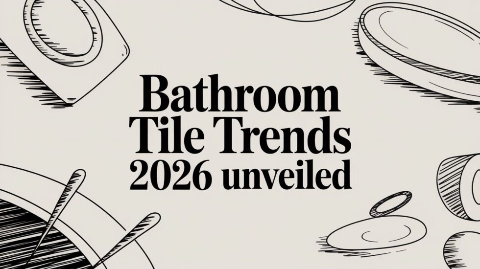 Bathroom Tile Trends 2026 Unveiled