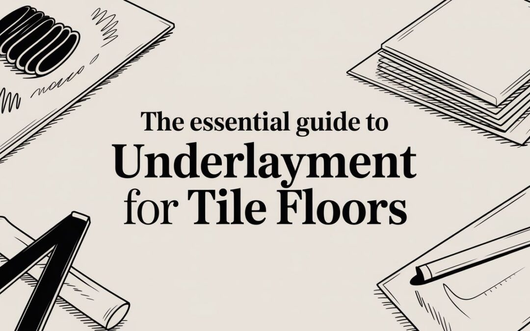 The Essential Guide to Underlayment for Tile Floors