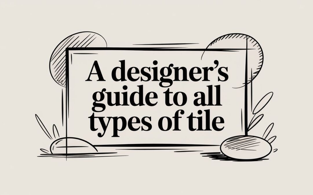 A Designer’s Guide to All Types of Tile