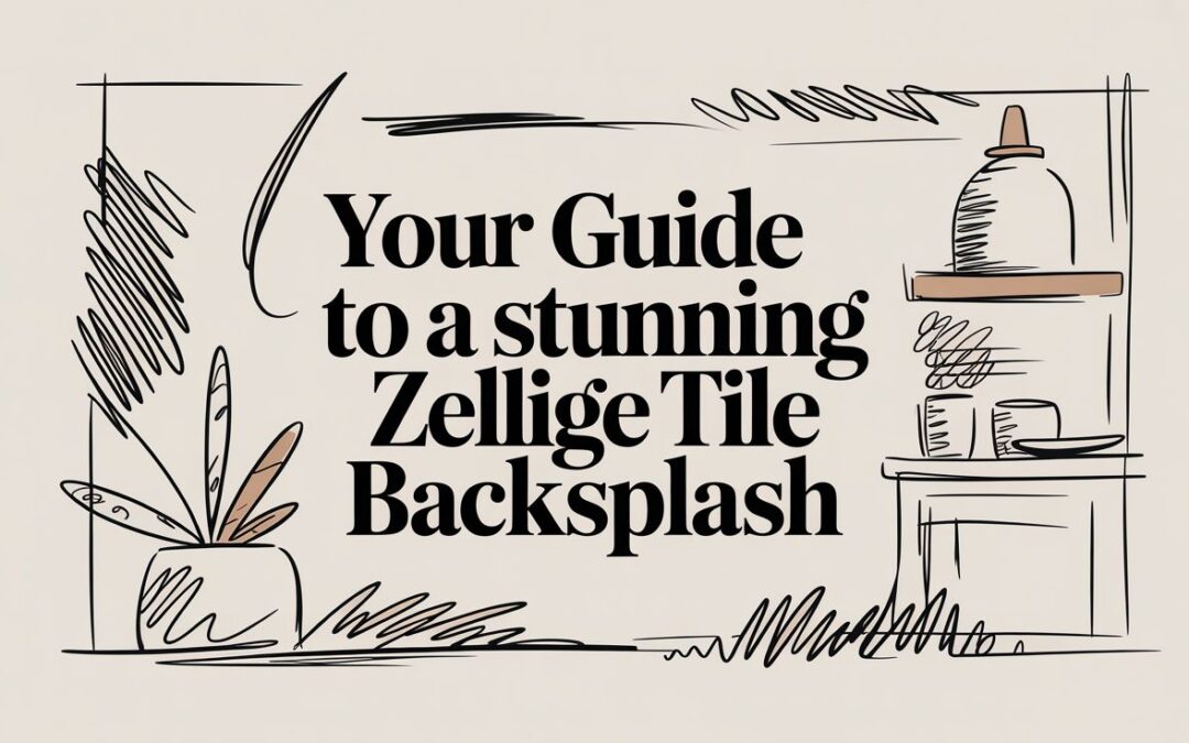 Your Guide to a Stunning Zellige Tile Backsplash