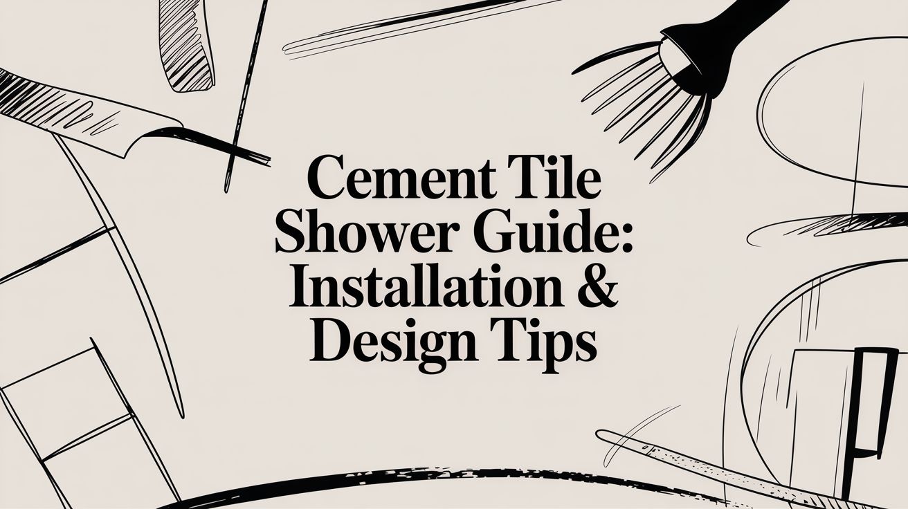 Cement Tile Shower Guide: Installation & Design Tips