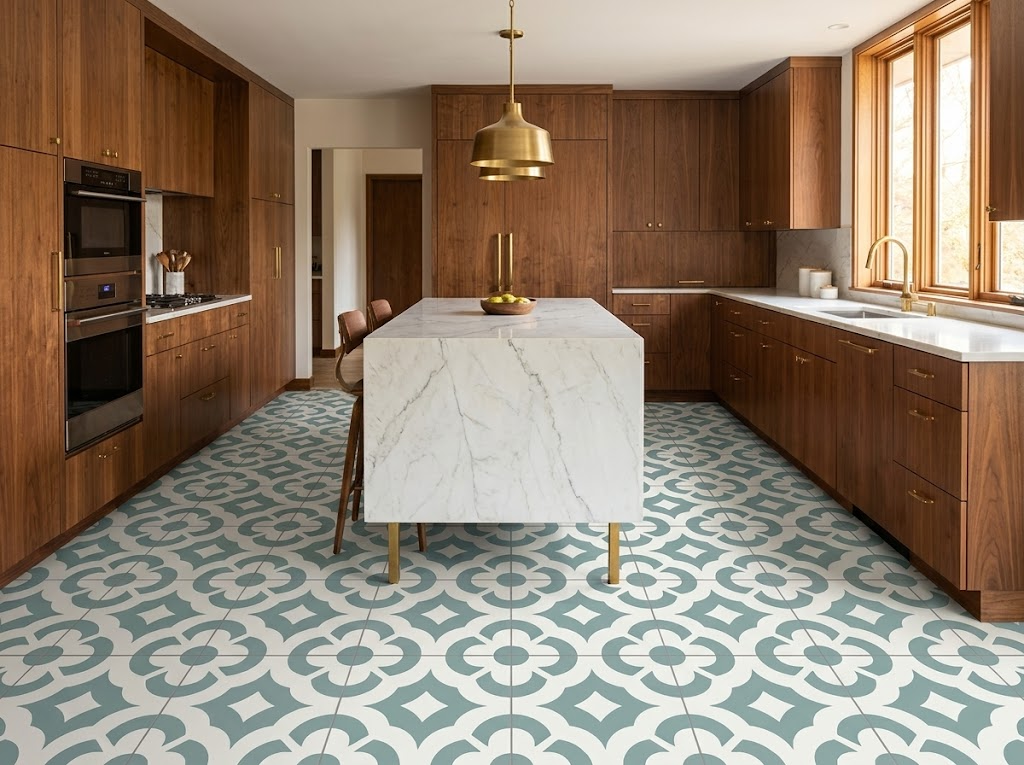 Anna Sage 01 cement tile kitchen