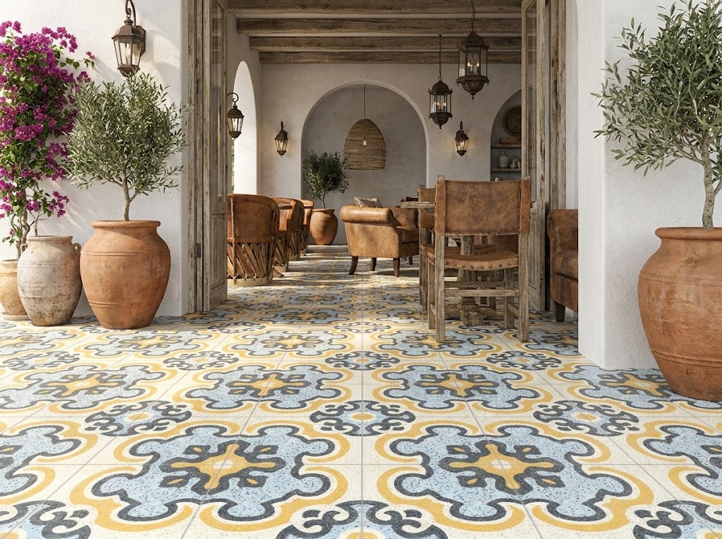 TOULOUSE cement tile restaurant