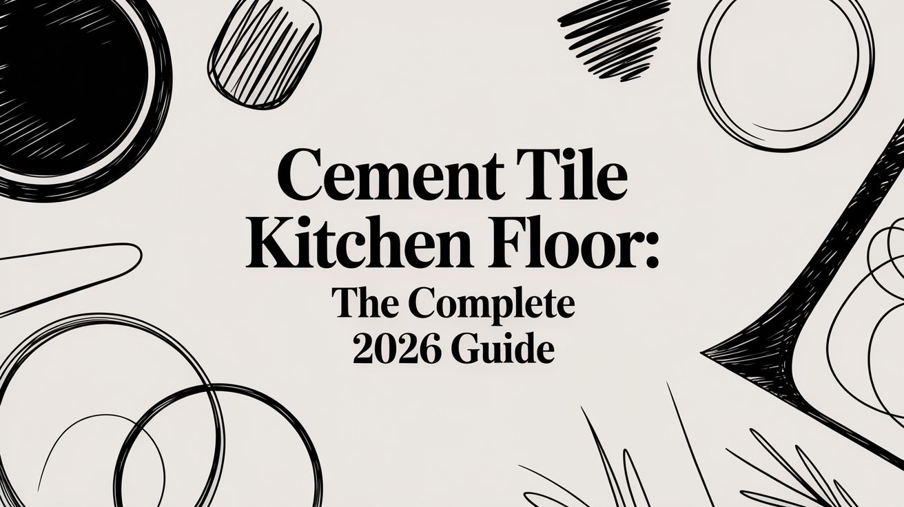 Cement Tile Kitchen Floor: The Complete 2026 Guide