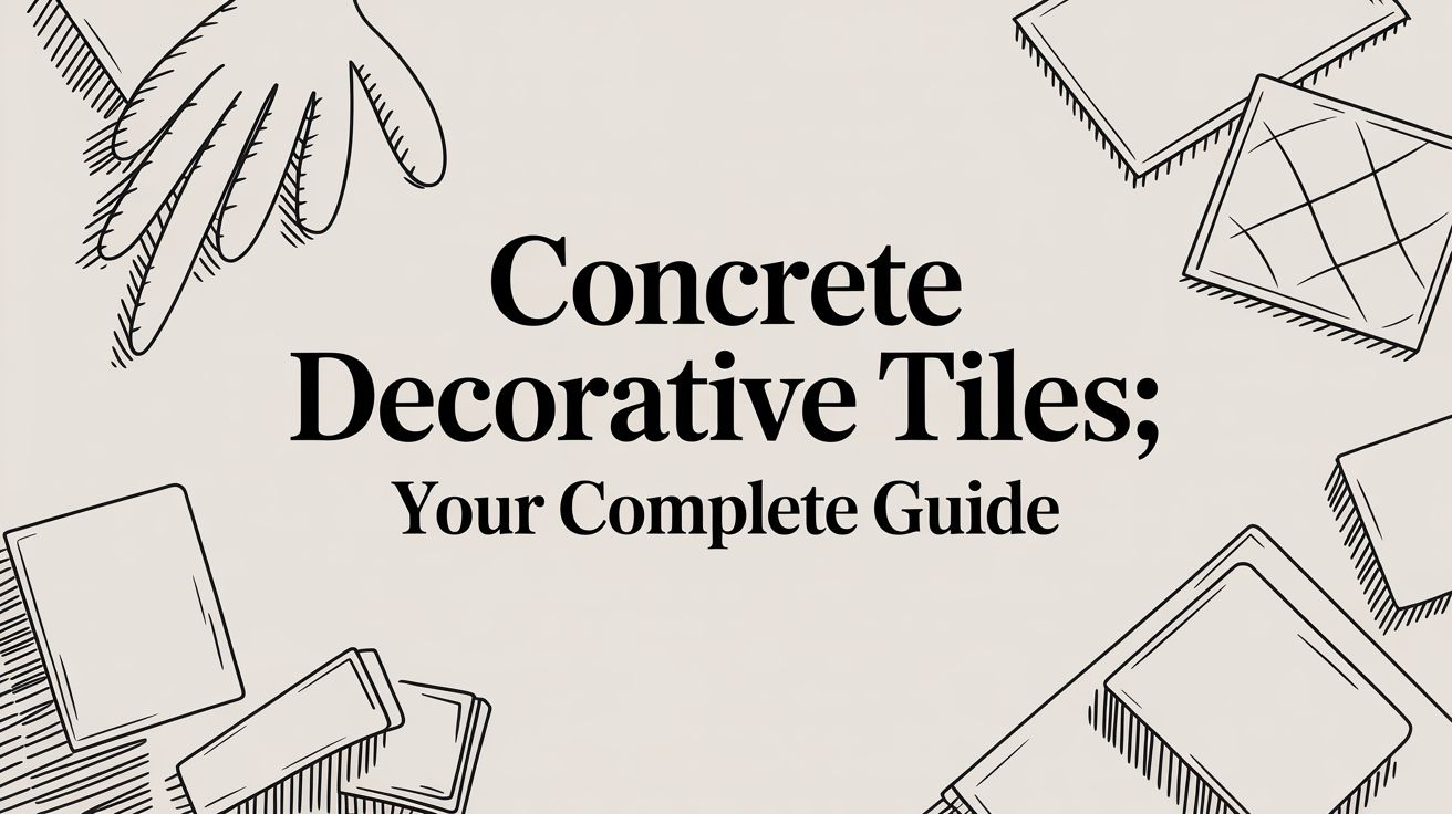 Concrete Decorative Tiles: Your Complete Guide