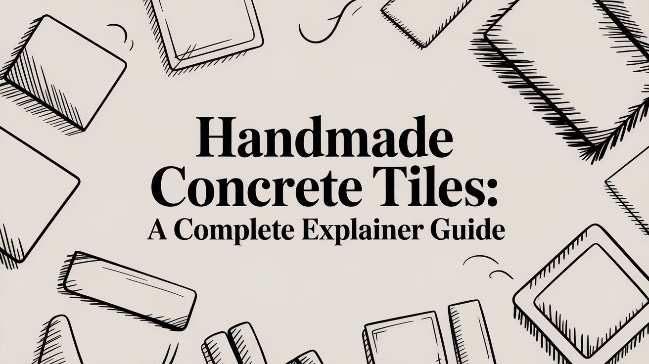 Handmade Concrete Tiles: A Complete Explainer Guide