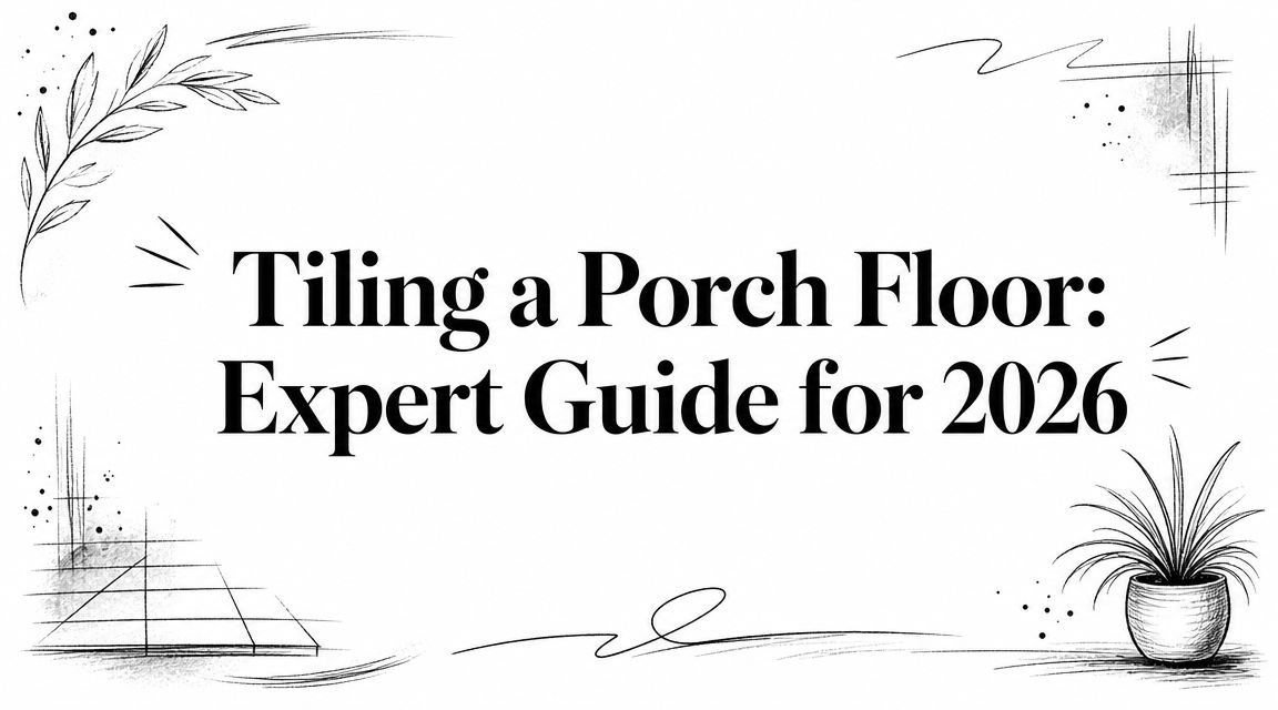 Tiling a Porch Floor: Expert Guide for 2026