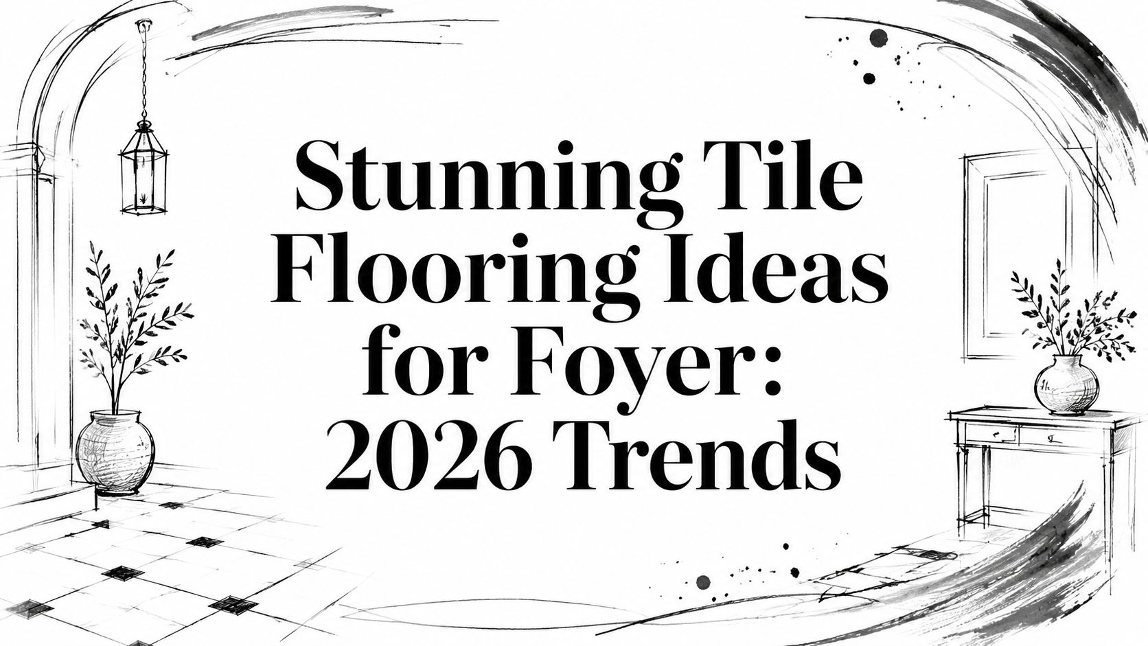 Stunning Tile Flooring Ideas for Foyer: 2026 Trends