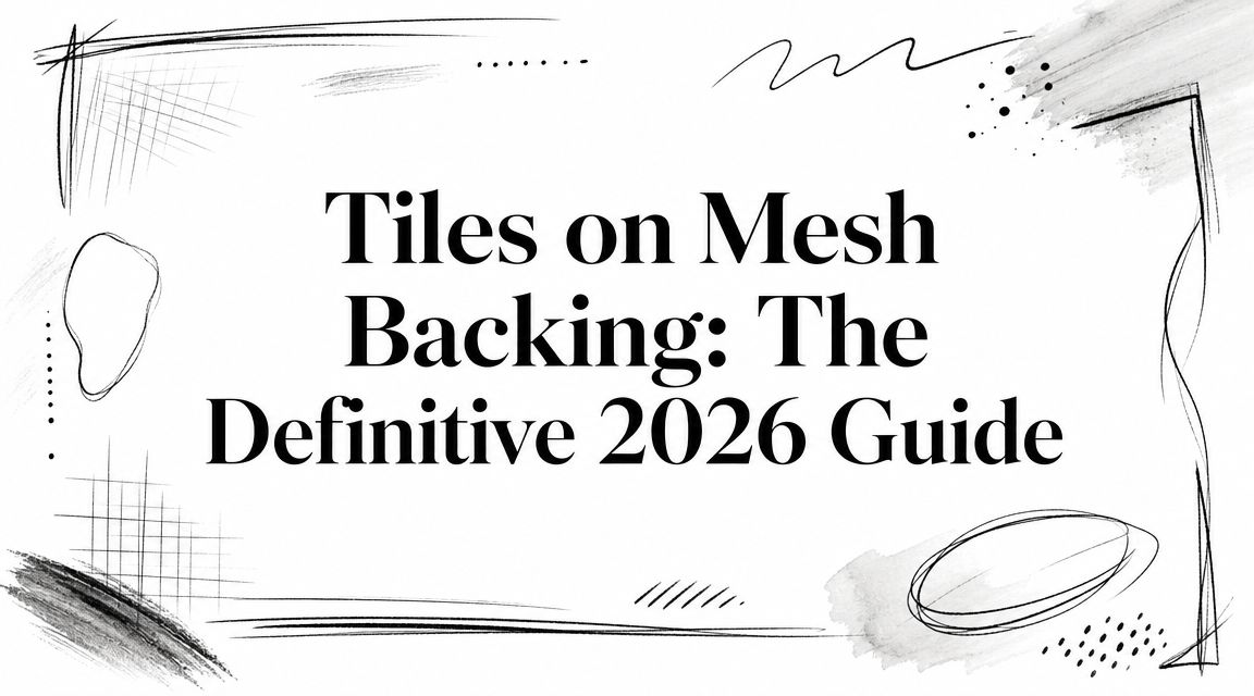 Tiles on Mesh Backing: The Definitive 2026 Guide