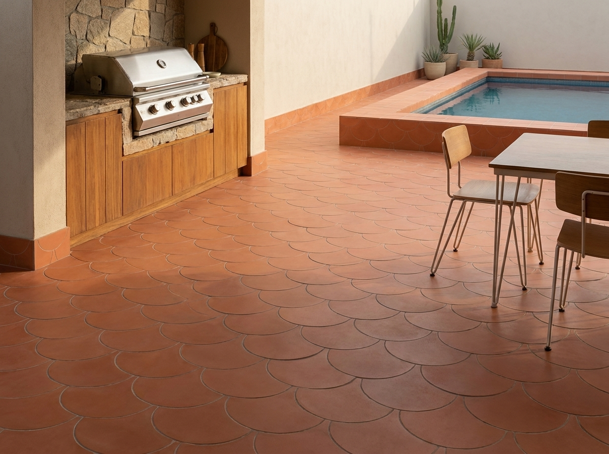 Terracotta Tiles made od concrete to last