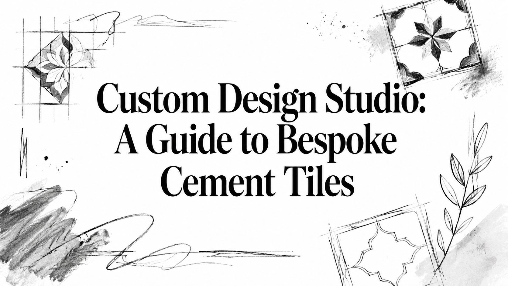 Custom Design Studio: A Guide to Bespoke Cement Tiles