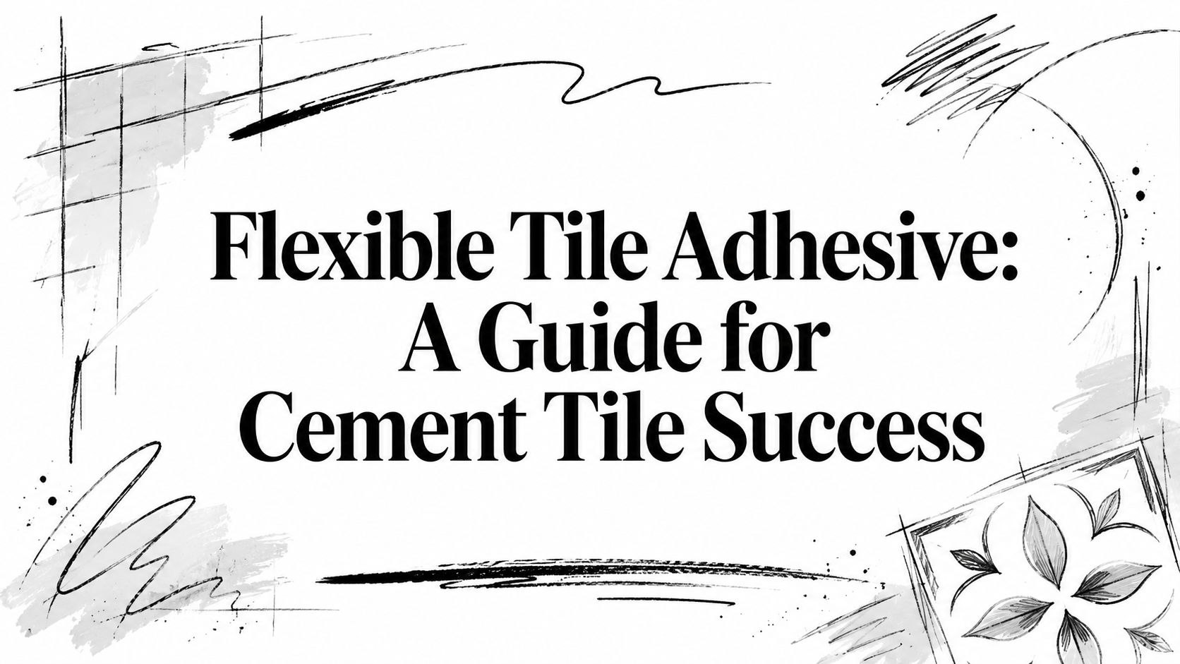 Flexible Tile Adhesive: A Guide for Cement Tile Success