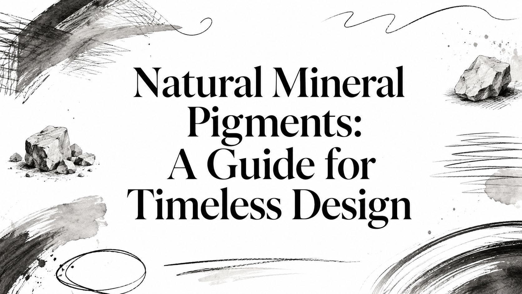 Natural Mineral Pigments: A Guide for Timeless Design