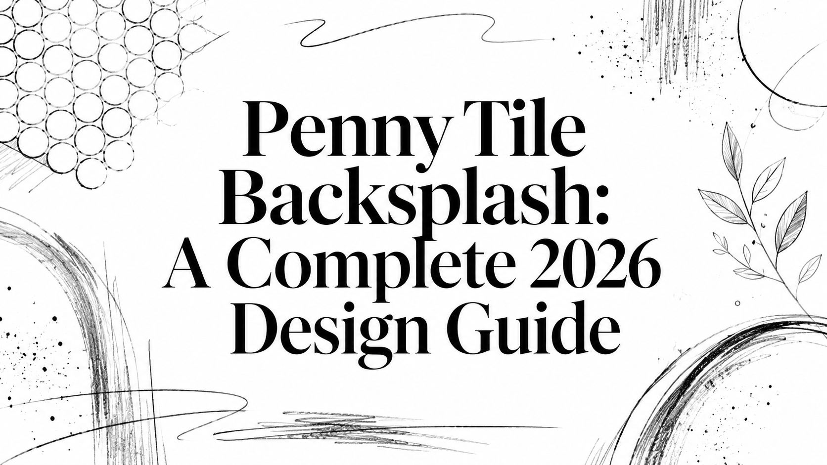 Penny Tile Backsplash: A Complete 2026 Design Guide