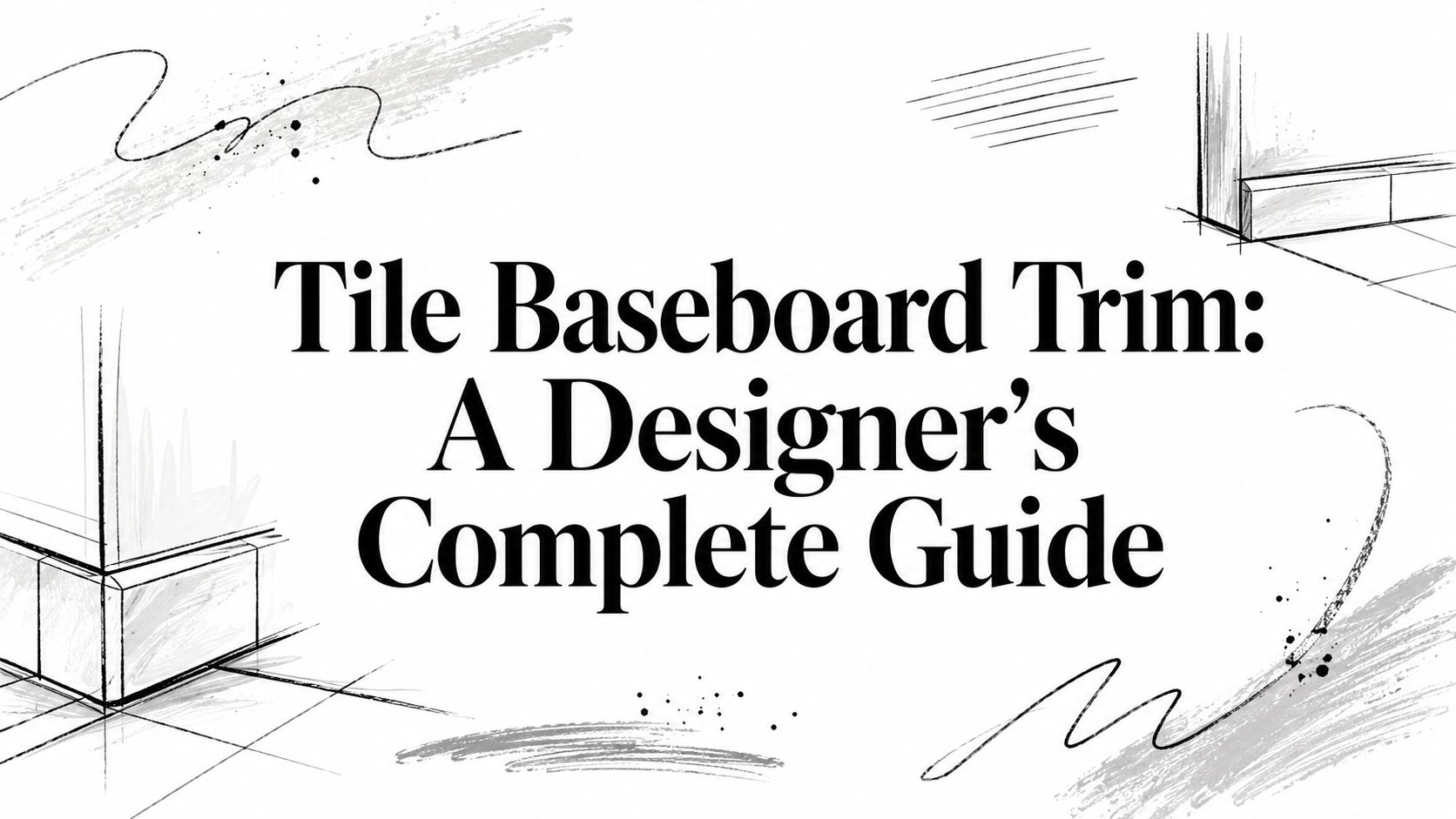 Tile Baseboard Trim: A Designer’s Complete Guide