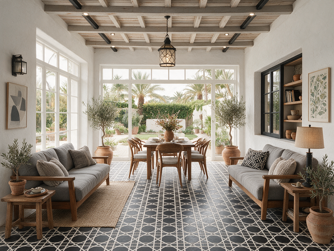 Louise Black 01 cement tile terrace
