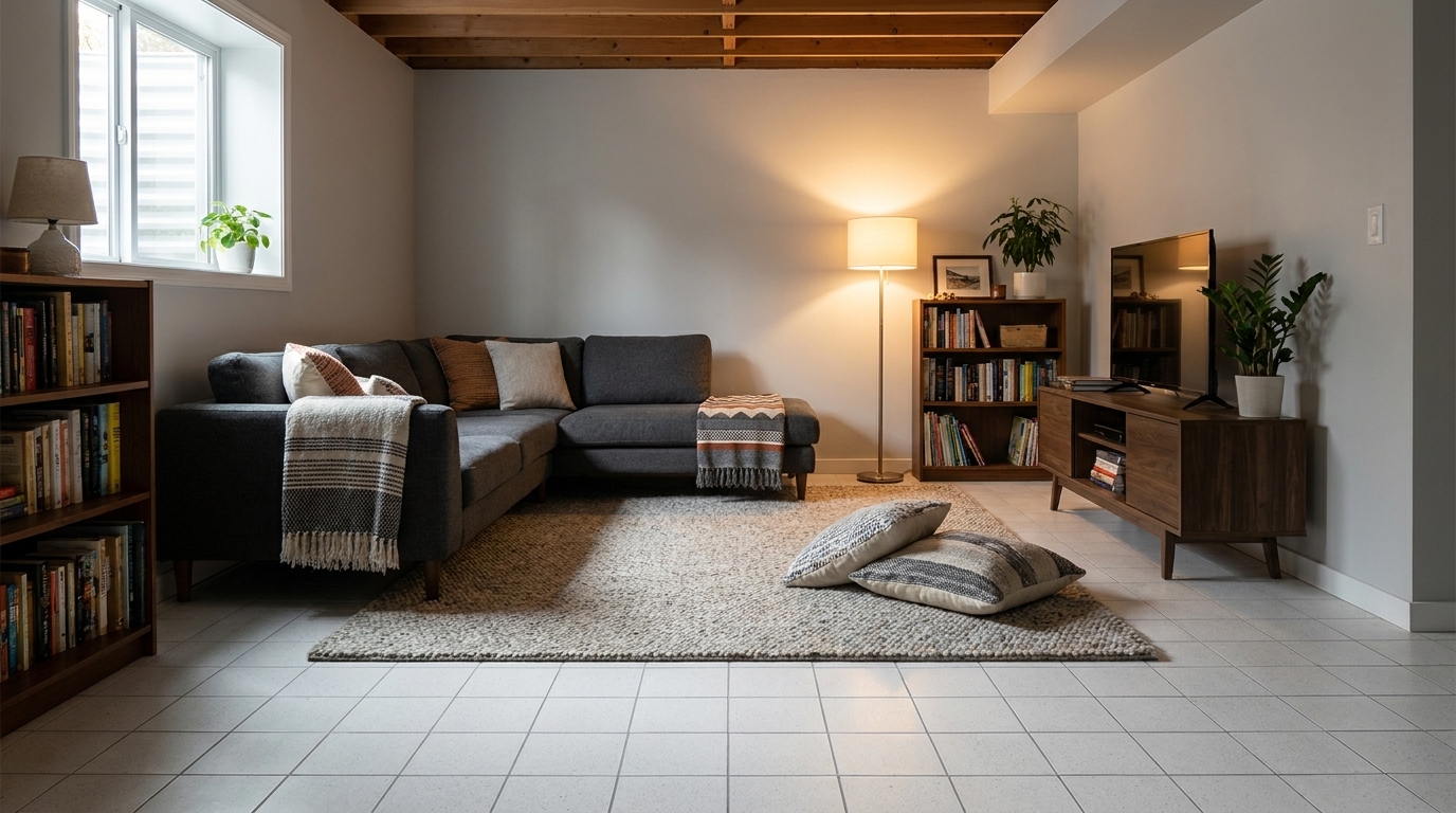Cement Tile in the Basement: A Below-Grade Buyer’s Guide