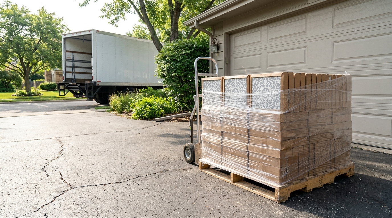 How Cement Tile Ships: A Buyer’s Guide to Freight & Delivery