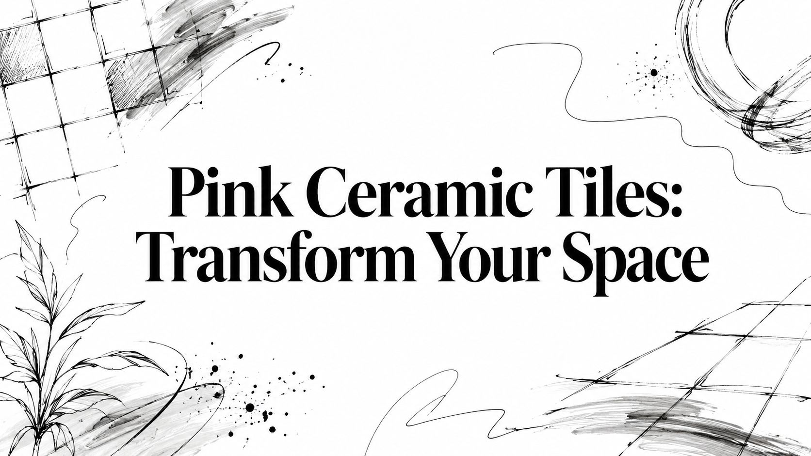 Pink Ceramic Tiles: Transform Your Space