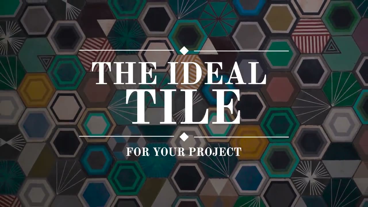 The ideal tile for your project — handmade cement tiles